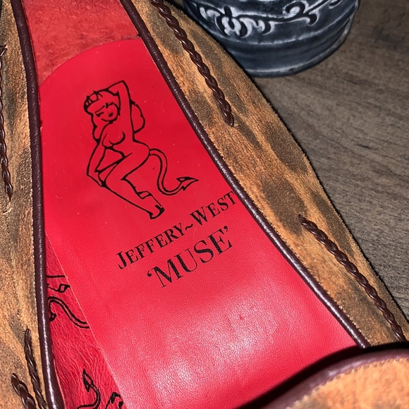 JEFFERY WEST JUNG TASSEL LEOPARD PRINT LEATHER LOAFERS - Picture 8 of 8